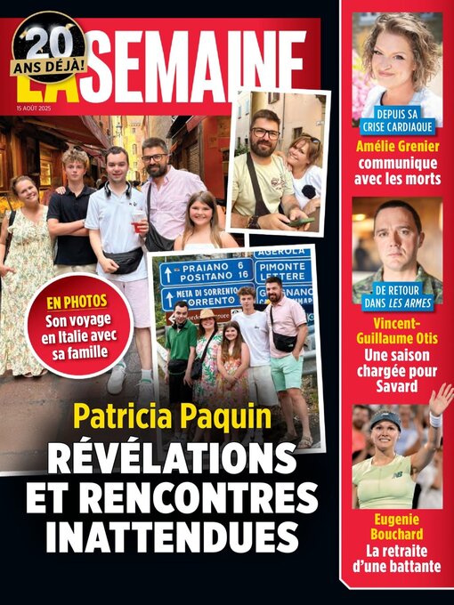 Title details for La Semaine by TVA Publications Inc. - Available